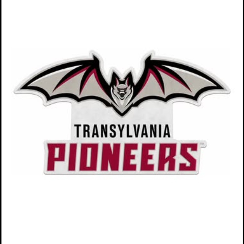 NCAA Transylvania Pioneers Shape Cut Pennant